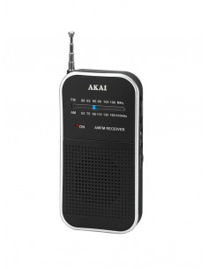 Radio ceas Akai ACR-267 Pcket AM-FM Radio -Analog tuning with
