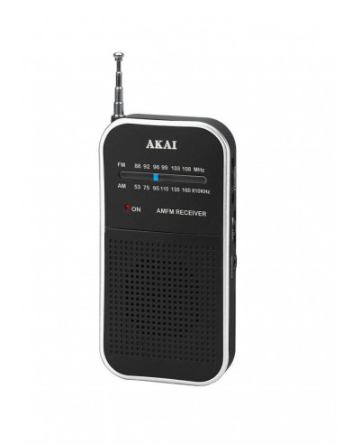 Radio ceas Akai ACR-267 Pcket AM-FM Radio -Analog tuning with