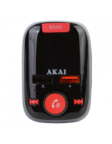 Modulator FM Akai BT FMT-74BT BLUETOOTH HANDSFREE CAR KIT FM
