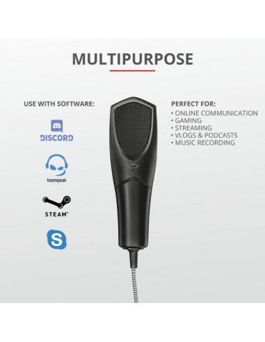 Microfon Trust GXT 232 Mantis Streaming Mic,TR-22656