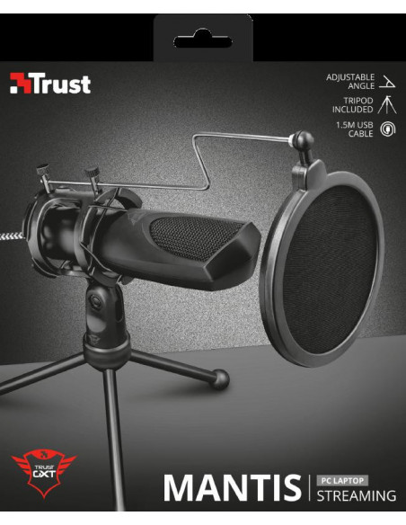 Microfon Trust GXT 232 Mantis Streaming Mic,TR-22656