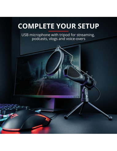 Microfon Trust GXT 232 Mantis Streaming Mic,TR-22656