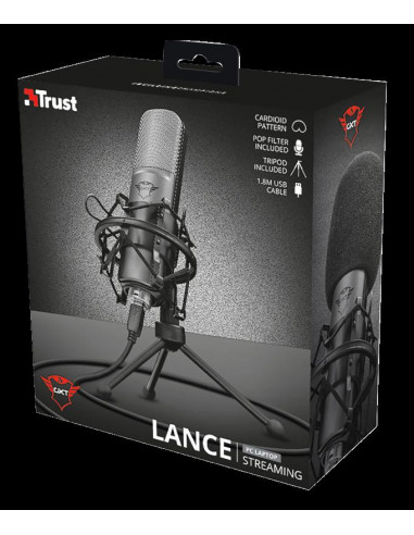 Microfon Trust GXT 242 Lance Streaming Mic,TR-22614
