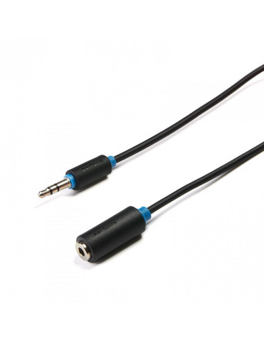 Cablu prelungitor audio Serioux, jack Stereo 3.5mm tata - jack