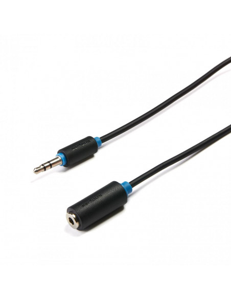 Cablu prelungitor audio Serioux, jack Stereo 3.5mm tata - jack