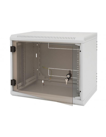 Rack de perete Triton sectiune simpla 12U 600mm adancime usa