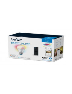 Bec LED RGB inteligent WiZ Connected A60, Wi-Fi + Bluetooth