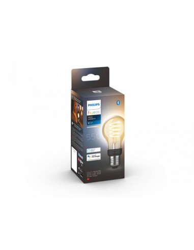 Bec LED inteligent vintage Philips Hue Filament, Bluetooth