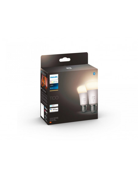 Pachet 2 becuri LED inteligente Philips Hue, Bluetooth, Zigbee