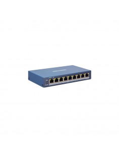 Switch 8 porturi POE Hikvision DS-3E1309P-EI, L2, Smart