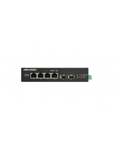 Switch Hikvision DS-3T0506HP-E/HS, 4-Port, PoE,DS-3T0506HP-E/HS