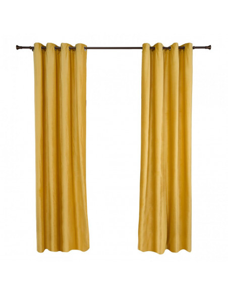Set 2 draperii catifea 140x270 cm - Galbene,HR-VDR140-YLW Set 2 draperii catifea 140x270 cm - Galbene,HR-VDR140-YLW