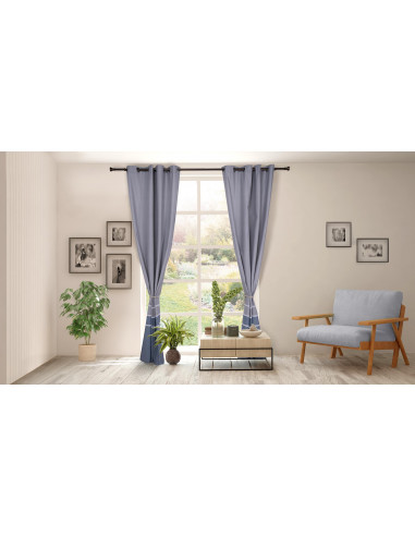 Set 2 draperii bumbac 140x270 cm IAN,HR-DR140-IAN