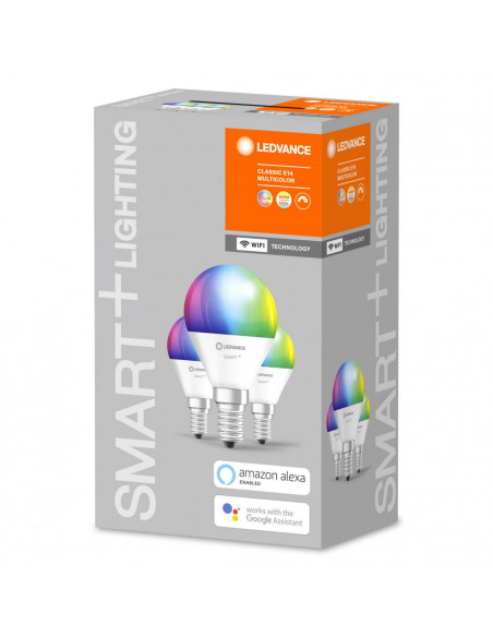 Set 3 becuri Led Ledvance SMART+ WiFi Mini Bulb Multicolour