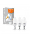 Set 3 becuri Led Ledvance SMART+ WiFi Candle Tunable White