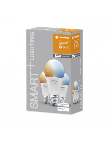 Set 3 becuri Led Ledvance SMART+ WiFi Classic Tunable White