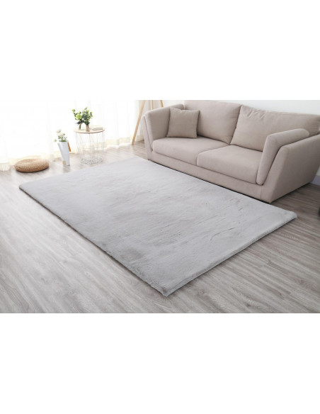 Covor Heinner Shaggy soft blanita Gri 70x140 cm,HR-FRUG140-GRI Covor Heinner Shaggy soft blanita Gri 70x140 cm,HR-FRUG140-GRI