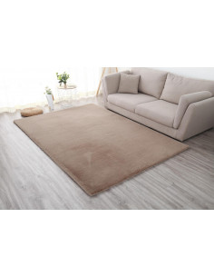 Covor Heinner Shaggy soft blanita Maro 70x140 cm,HR-FRUG140-BRW