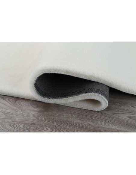Covor Heinner Shaggy soft blanita Alb 160x230 cm,HR-FRUG160-WHT