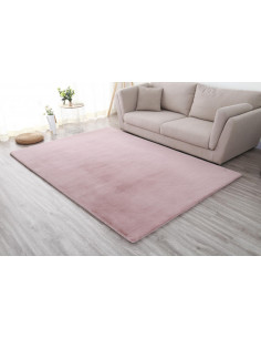 Covor Heinner Shaggy soft blanita Roz Pudra 70x140