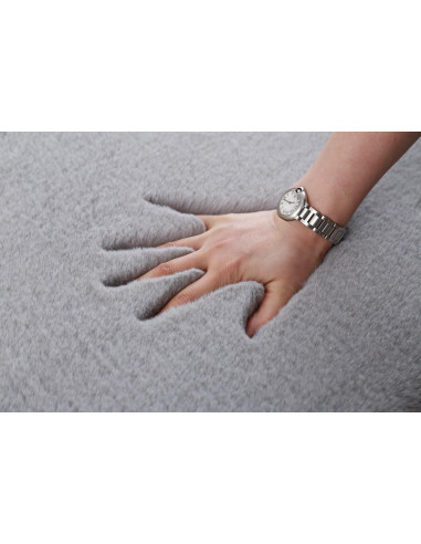 Covor Heinner Shaggy soft blanita Gri 160x230 cm,HR-FRUG160-GRI