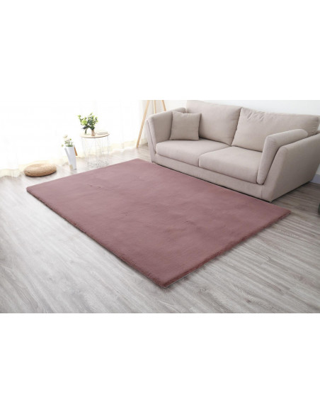 Covor Heinner Shaggy soft blanita Mov 70x140 cm,HR-FRUG140-MOV