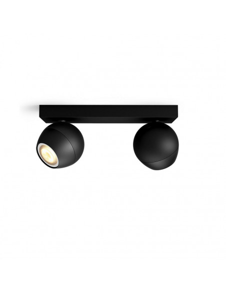 Bara cu 2 spoturi luminoase Philips Buckram Hue, 2xGU10, 5W