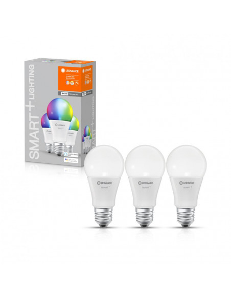 Set 3x bec LED Ledvance SMART+ WiFi Classic 60, 9W (60W), 230V