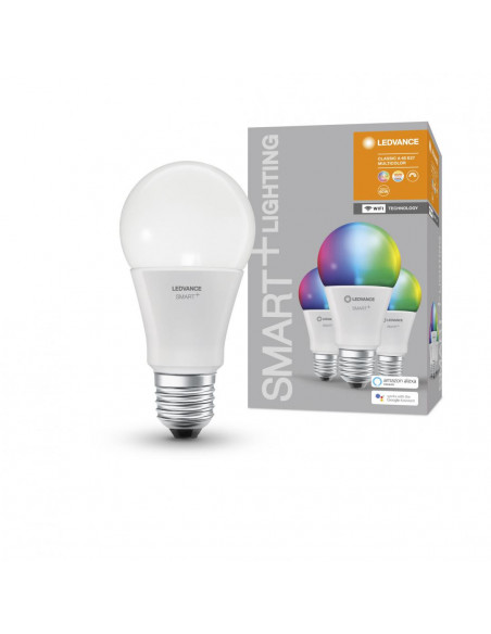 Set 3x bec LED Ledvance SMART+ WiFi Classic 60, 9W (60W), 230V