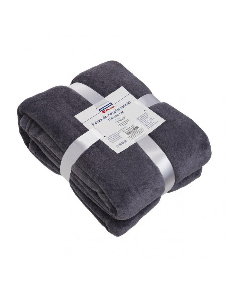Patura Heinner din material reciclat 127x150 cm,HR-BLK127-REC