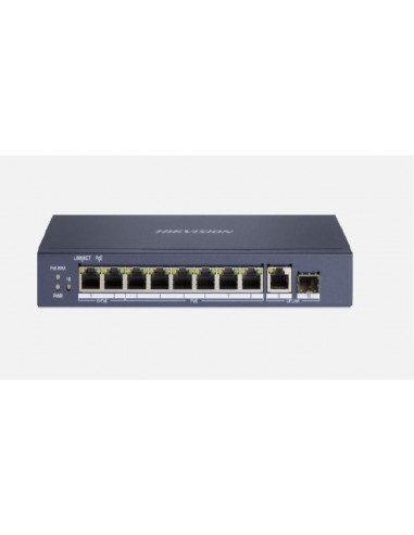 Switch Hikvision DS-3E0510HP-E, 8-port, PoE,DS-3E0510HP-E