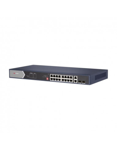 Switch Hikvision DS-3E0520HP-E, 16-port, PoE,DS-3E0520HP-E