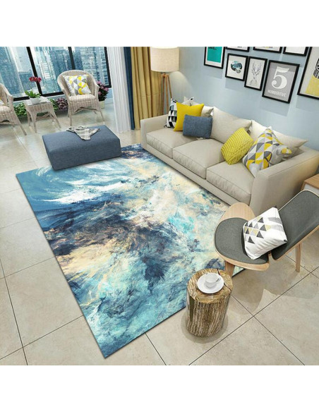 Covor Heinner cu print digital 3D 70x140 cm