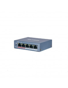 Switch Hikvision DS-3E0105P-E/M(B), 4-port