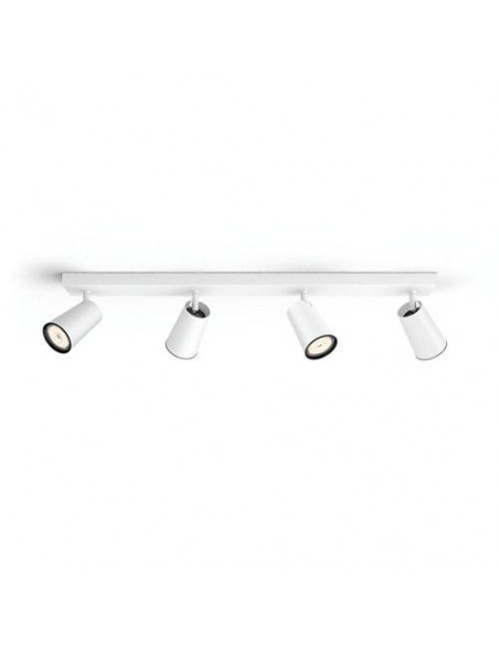 Spot LED luminos Philips myliving Paisley, 4x GU10, 5.5W, 230V