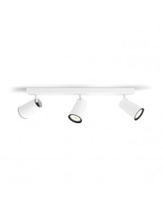 Spot LED luminos Philips myLiving Paisley, 3xGU10, 5.5W, 230V
