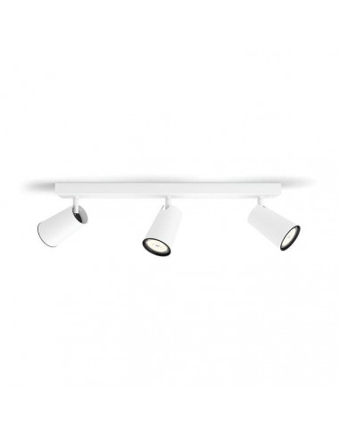 Spot LED luminos Philips myLiving Paisley, 3xGU10, 5.5W, 230V