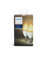 Set 2 becuri inteligente LED Philips Hue, ambianta alba, E14