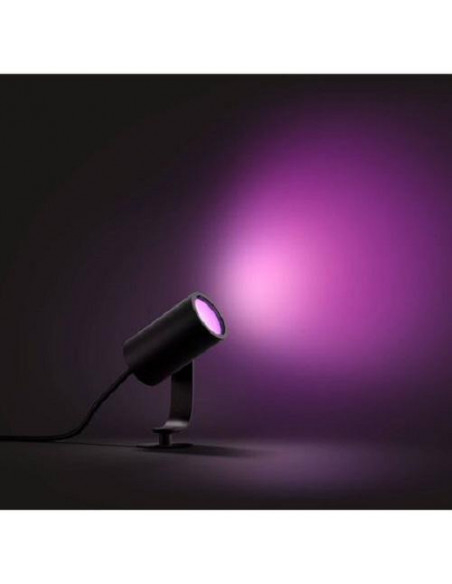 Spot LED RGB exterior Philips HUE Lily, prelungire unitate