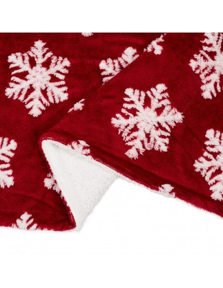 Patura fleece Heinner Rosie Stars 150x200 cm,HR-BLKT150-SRED