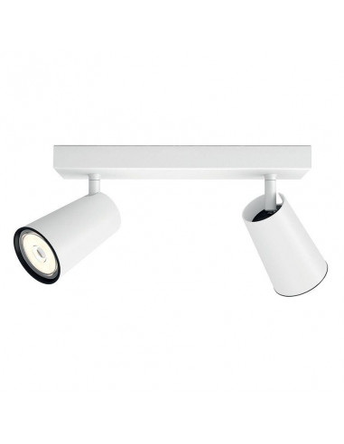 Spot LED luminos Philips myLiving Paisley, 2xGU10, 5.5W, IP20