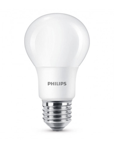 Set 6 becuri LED Philips, E27, 8W (60W), 806 lm, lumina calda