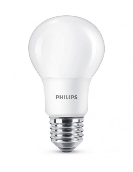Set 6 becuri LED Philips, E27, 8W (60W), 806 lm, lumina calda