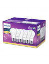 Set 6 becuri LED Philips, E27, 11W (75W), 1055 lm, A+, lumina
