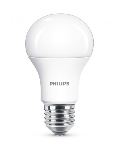 Set 6 becuri LED Philips, E27, 11W (75W), 1055 lm, A+, lumina