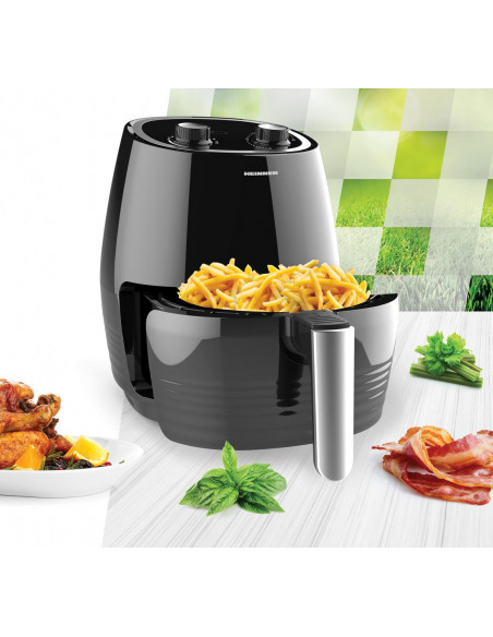 FRITEUZA CU AER CALD HEINNER HAF-1250BK,HAF-1250BK