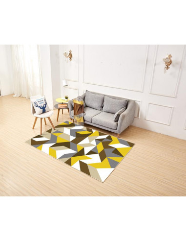 Covor Heinner cu print digital 3D 70x140 cm