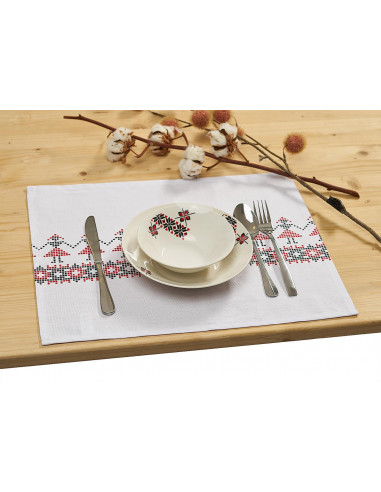 Placemat BBC 35x45 cm- traditional model,HR-PLC45-TRD