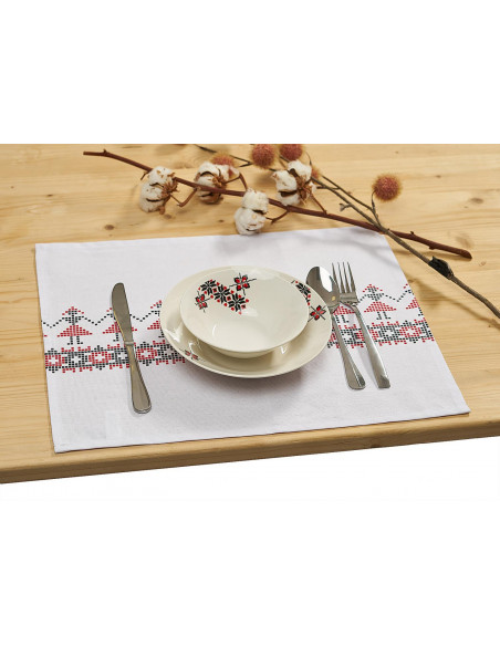 Placemat BBC 35x45 cm- traditional model,HR-PLC45-TRD