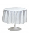 FATA DE MASA HEINNER ROTUNDA 180 CM ALBA 01,HR-TCOV180-WT01